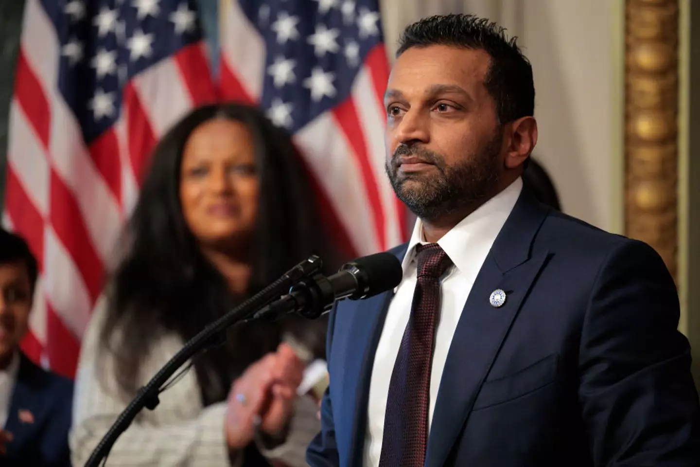 FBI Director Kash Patel told his team not to reply (Chip Somodevilla/Getty Images)