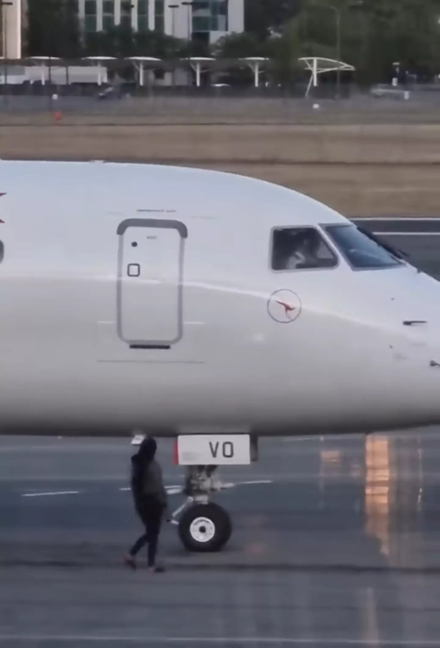 The woman was charged with unauthorised access and possession of cannabis.