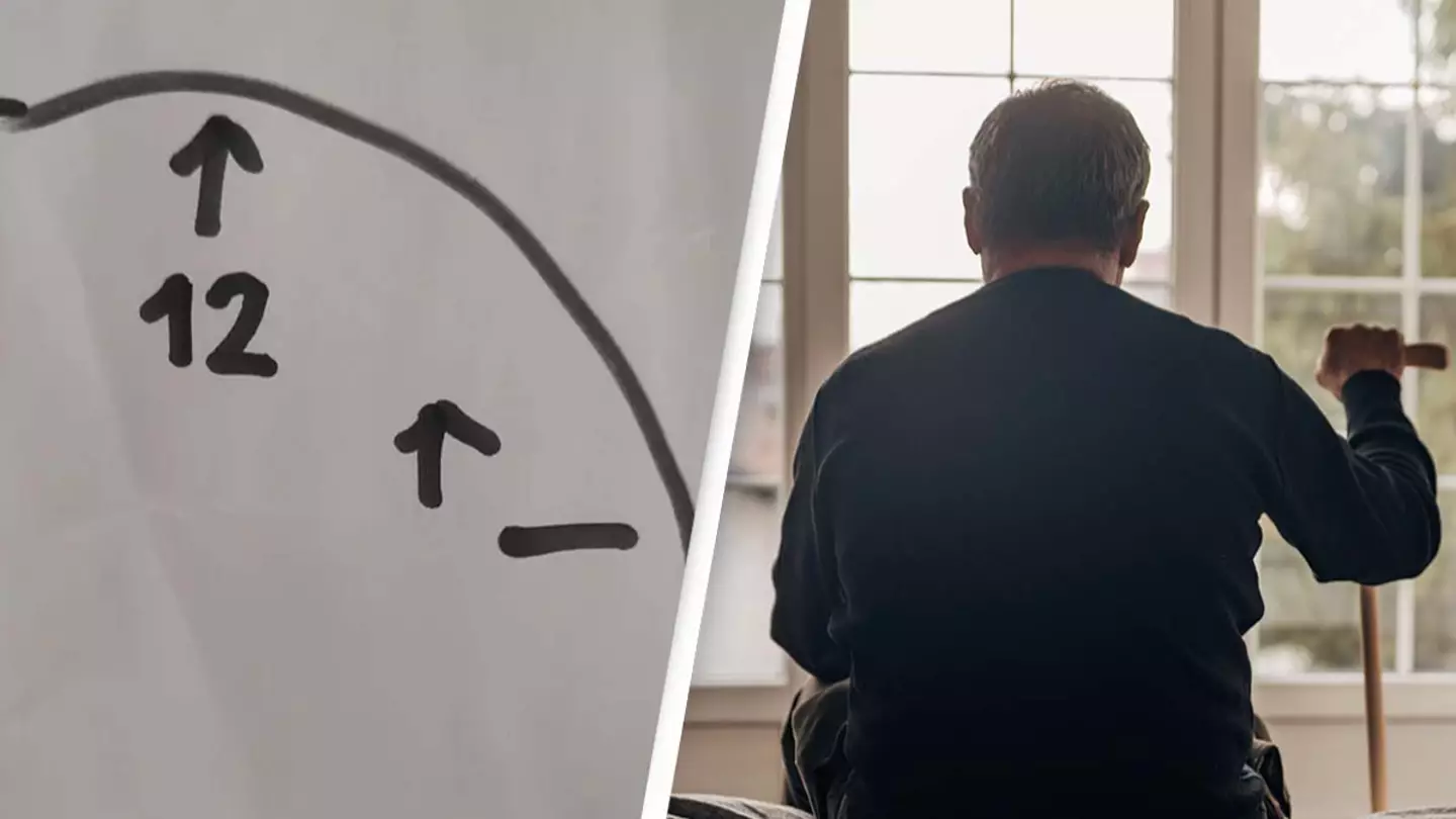 Man shows his dad with Alzheimer's drawing of a clock that has people noticing a 'missing link'