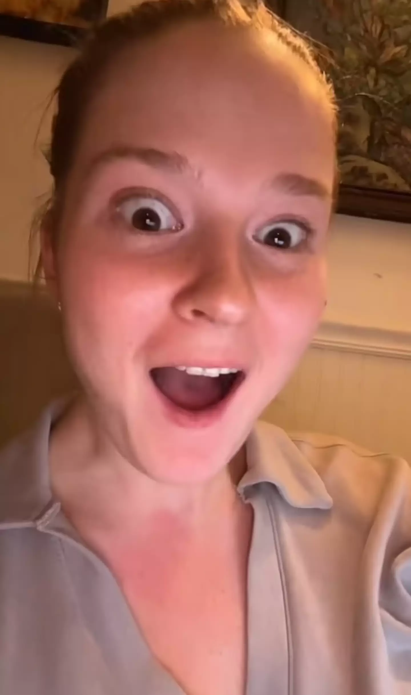 Colette was understandably shocked (co.letter/ TikTok)
