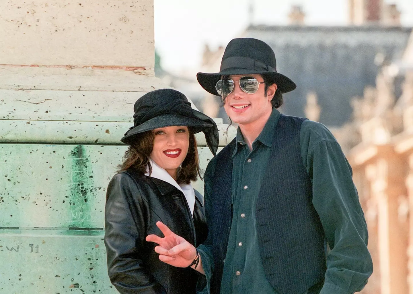 Lisa Marie Presley and Michael Jackson were married for two years. (Stephane Cardinale/Sygma via Getty Images)