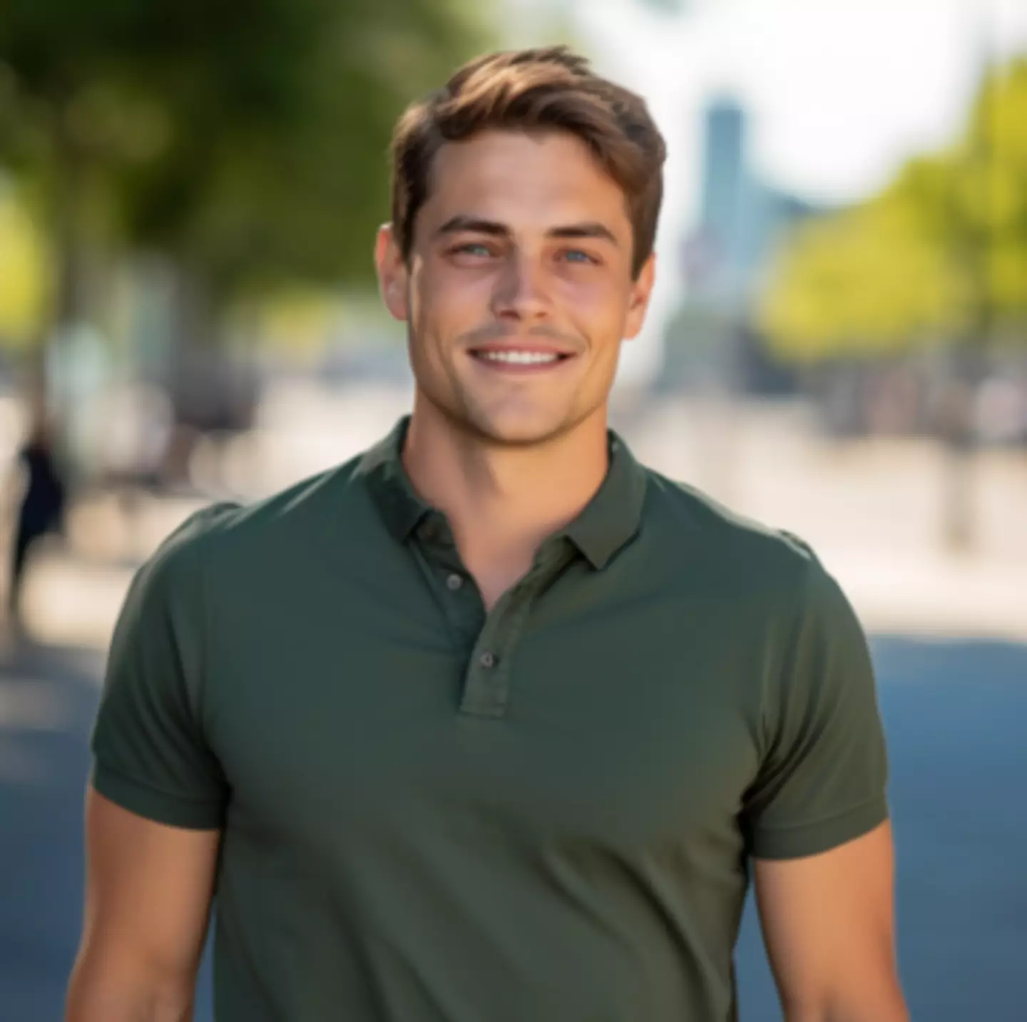 It's giving Zac Efron vibes.