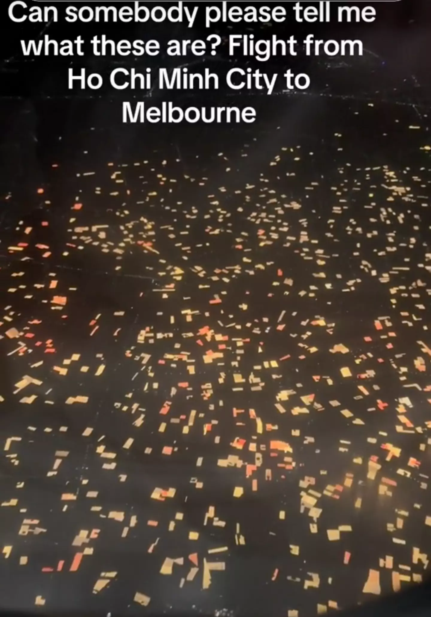 What do you think the sticky note-like patterns could be?