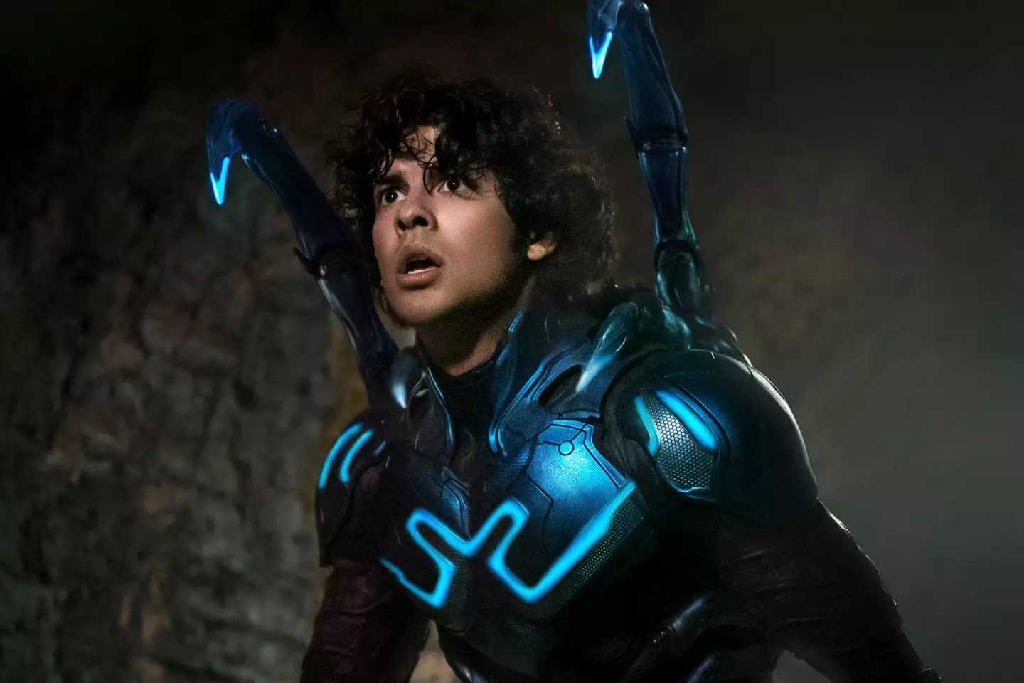 Xolo Maridueña as Blue Beetle.