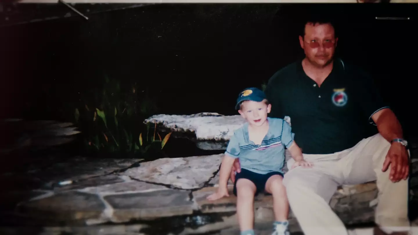 Anthony Templet's relationship with his father Burt wasn't all it seemed (Netflix)