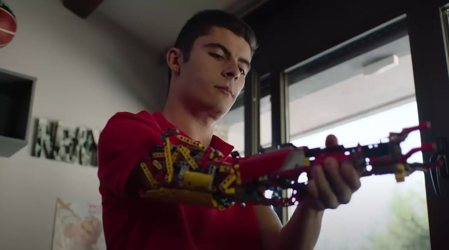 David made his first prosthetic aged 18.