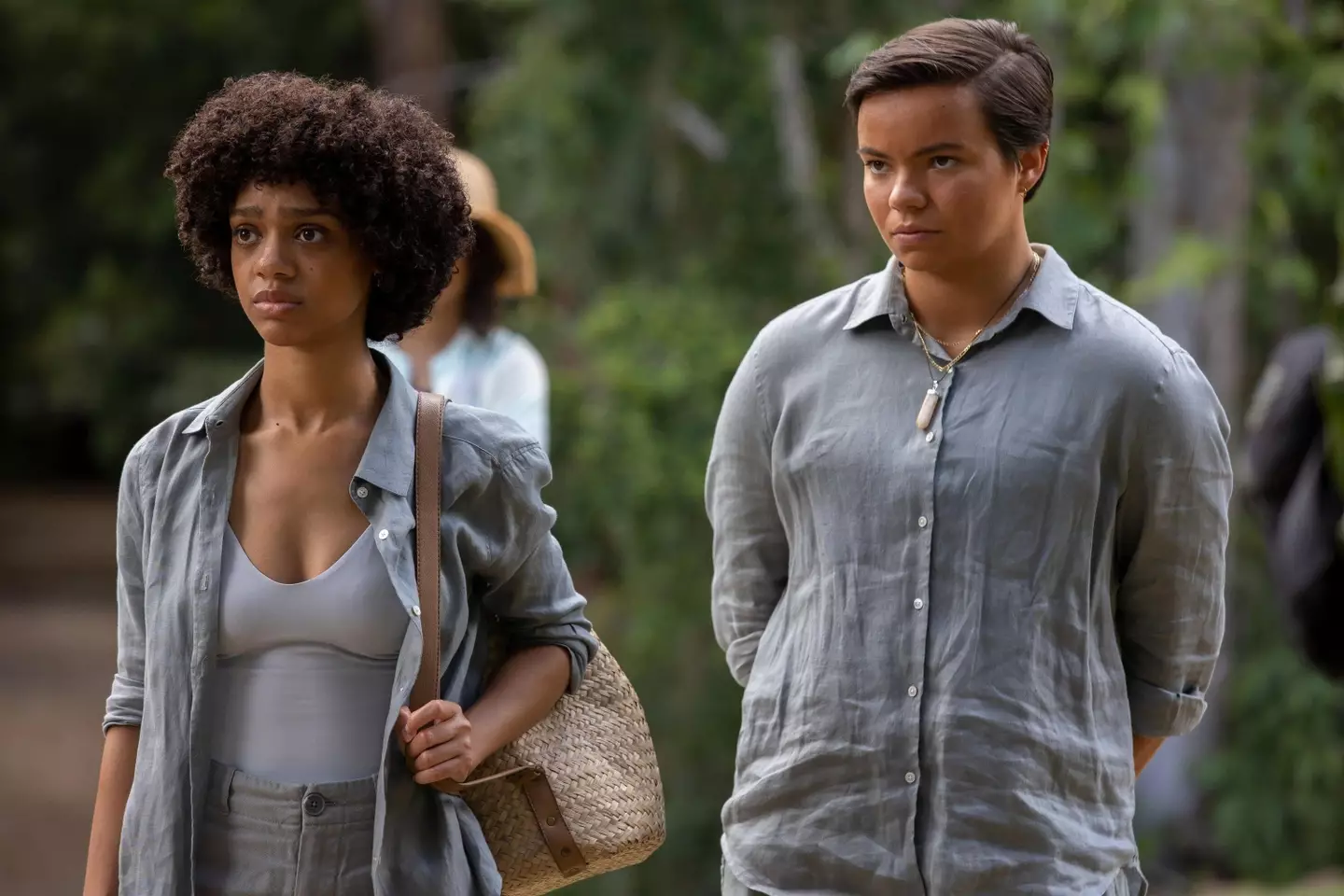 Zoe Terakes (R) will appear in MCU later this year.