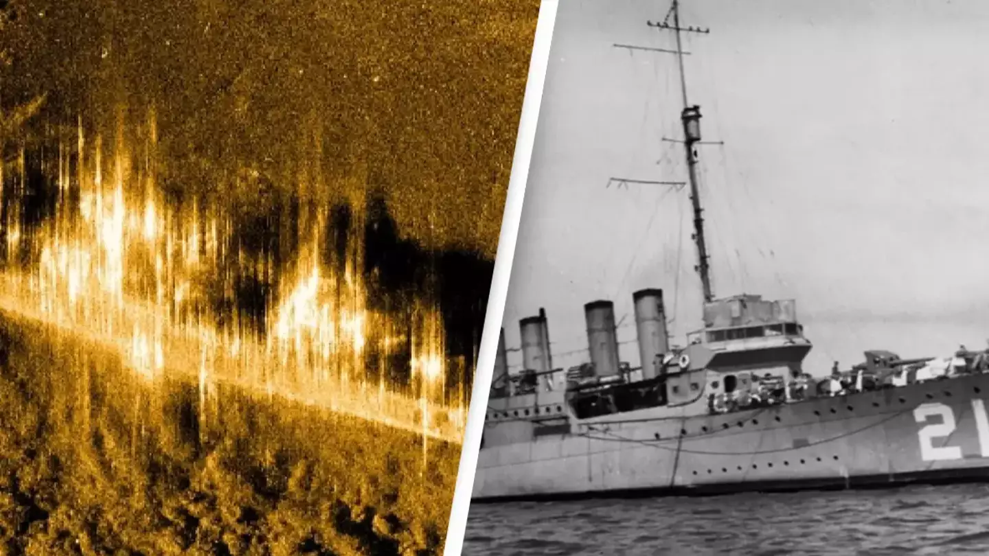Sunken WWII warship that was submerged with more than 200 servicemen found after 81 years