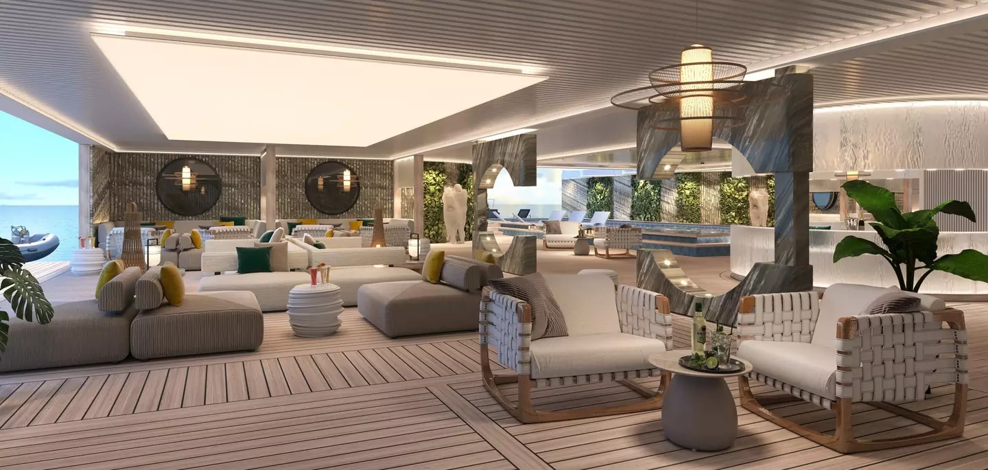 The cruise ship boasts a whole host of amenities and perks for the thousands of residents (Storyliner)
