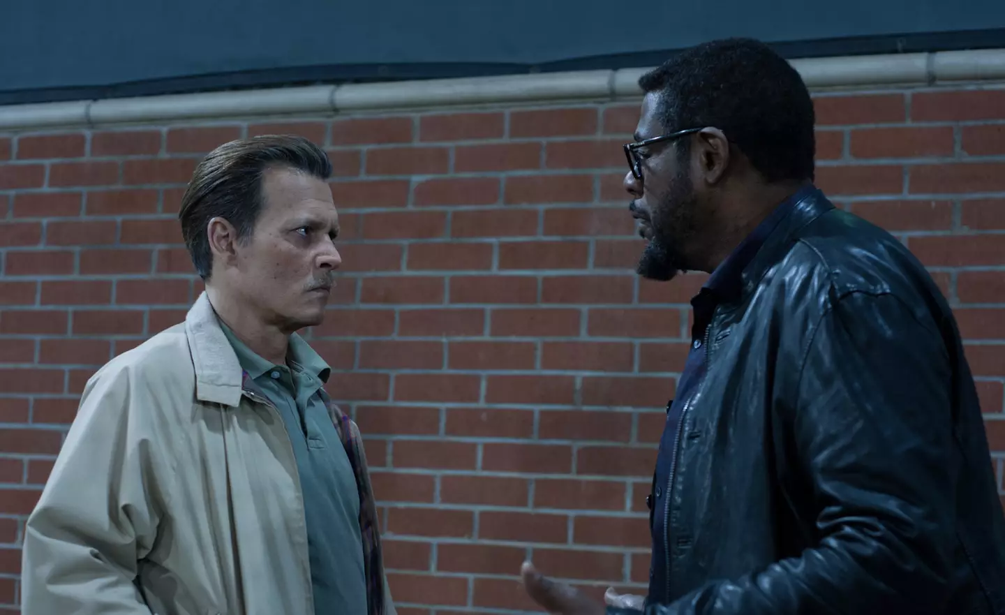 Johnny Depp starred in City of Lies in 2018.