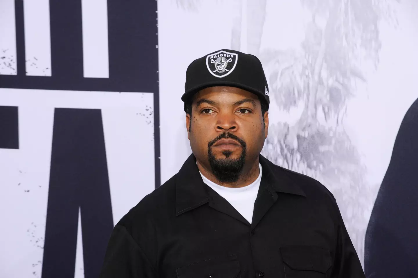 Ice Cube attends the Straight Outta Compton world premiere at L.A. Live in 2015.