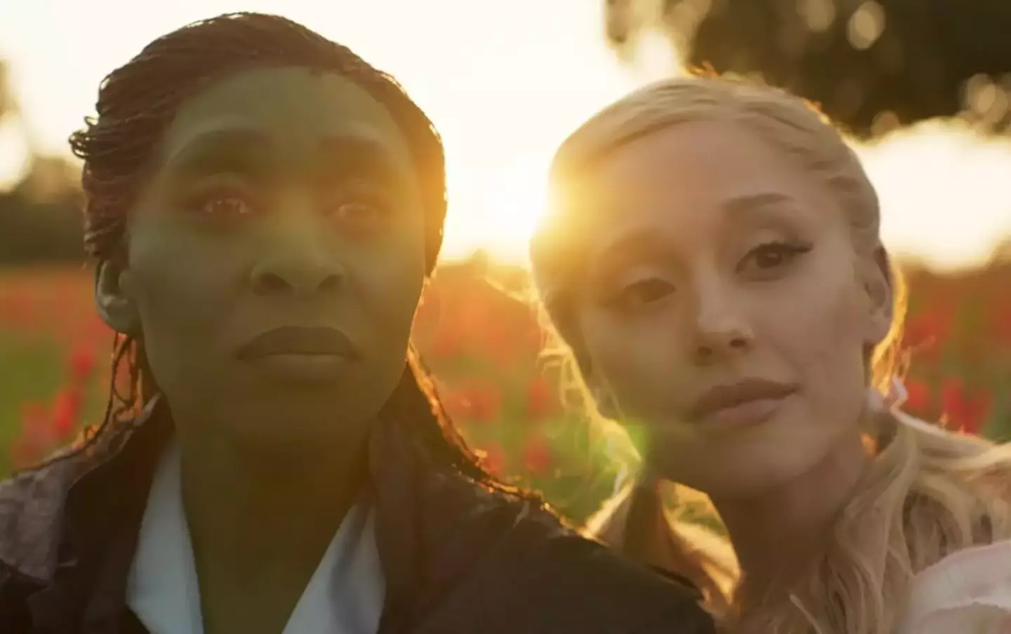 Ariana Grande and Cynthia Erivo in Wicked (Universal Pictures)