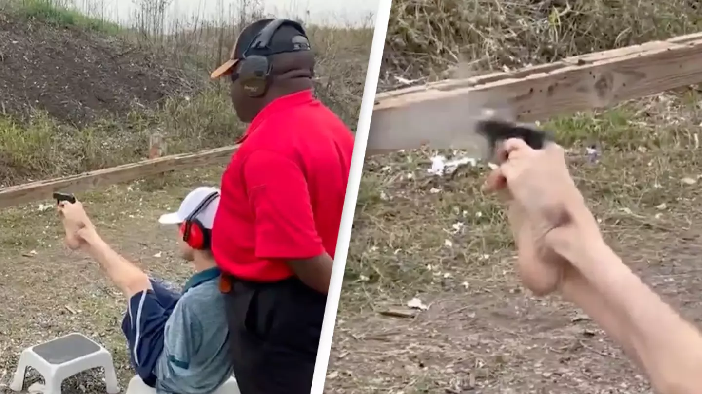 Texas man earns gun license despite having no arms