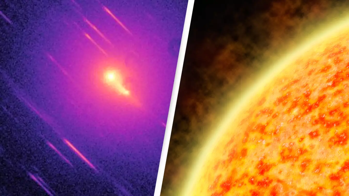 'Alien' comet whizzes past sun leaving astrophysicists trying to 'science the heck out of it'