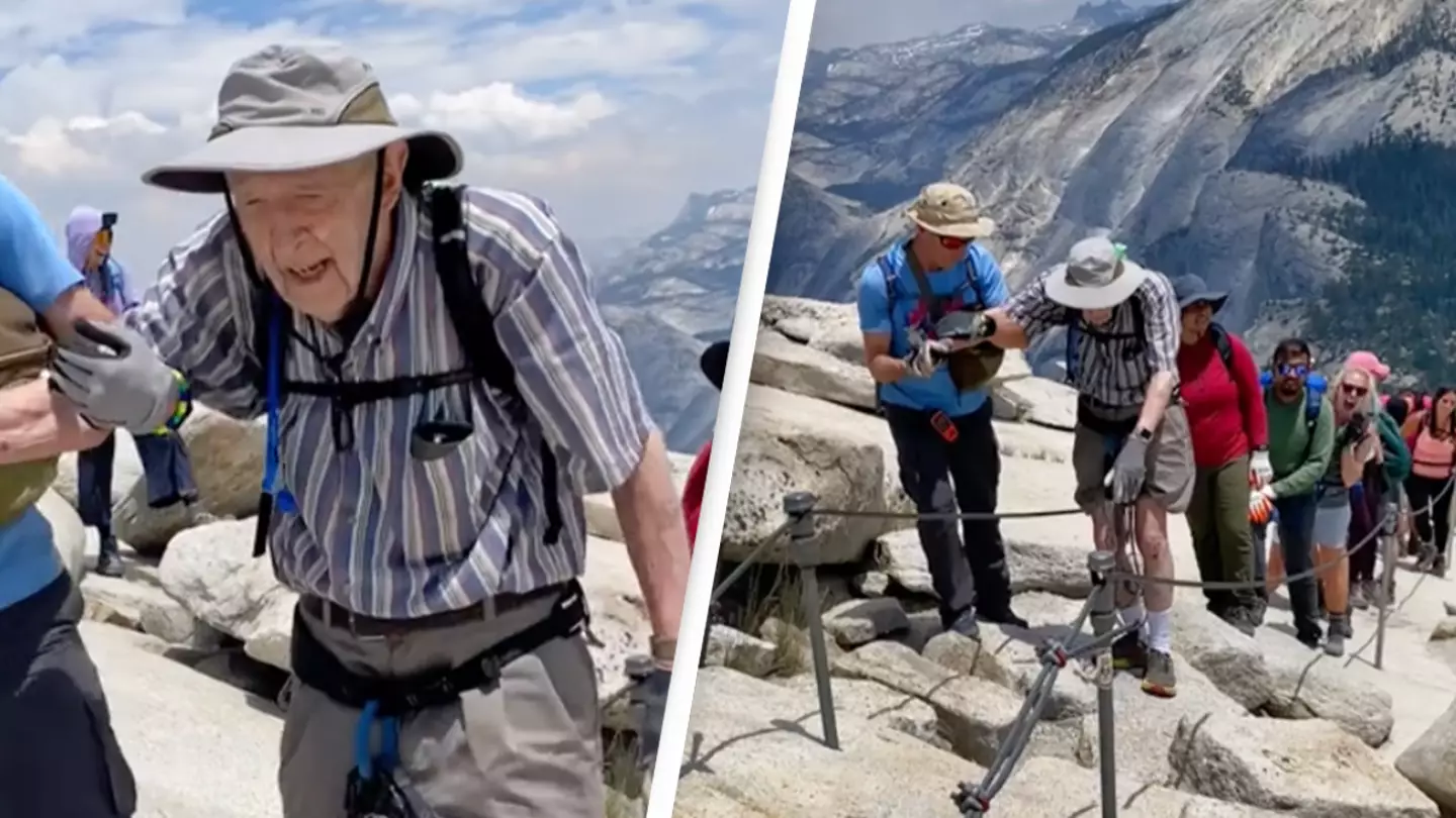 93-year-old man becomes the ‘oldest known person to climb' Yosemite’s Half Dome