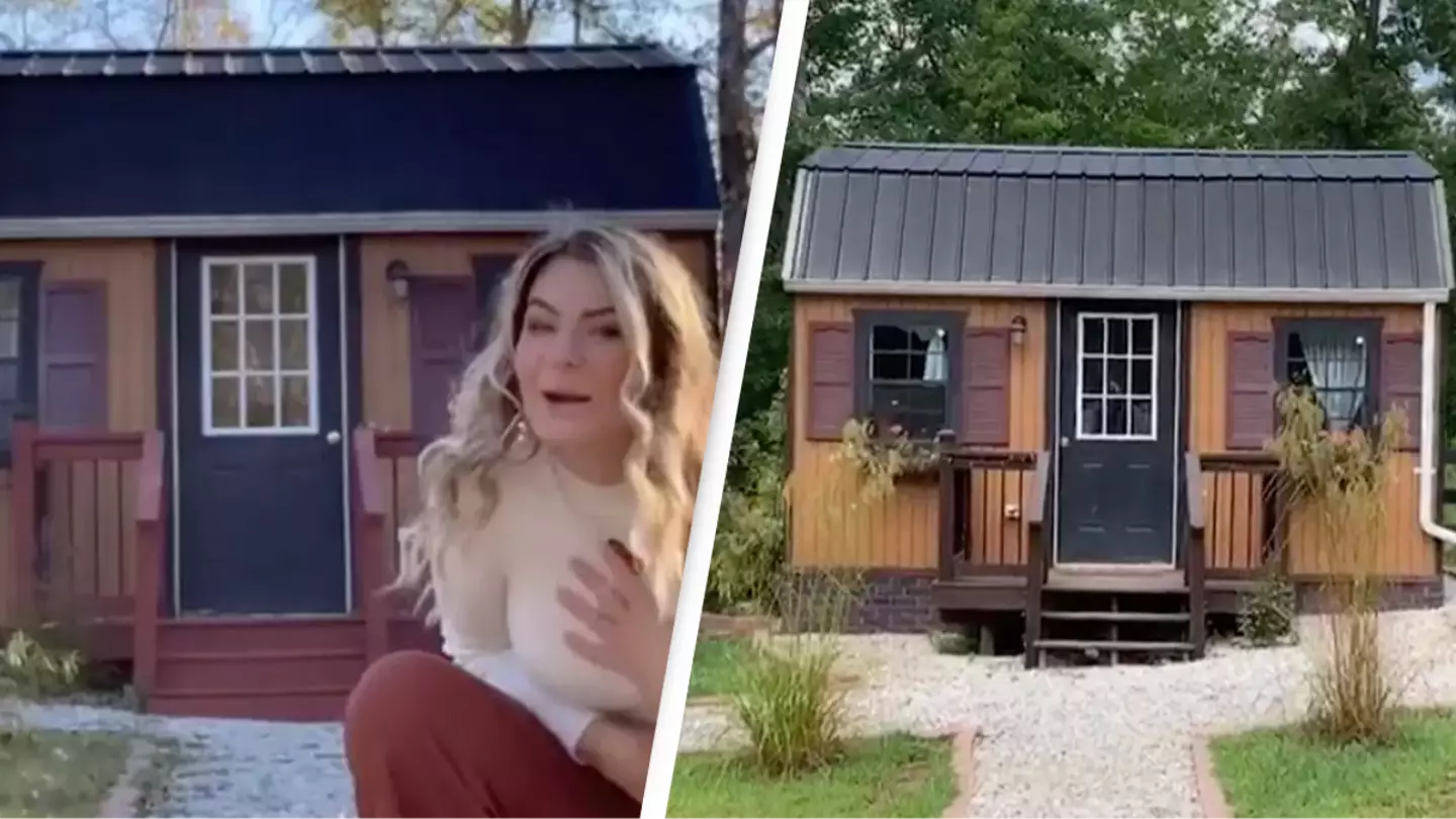 Family-of-four lives in tiny house village where children each have their own home