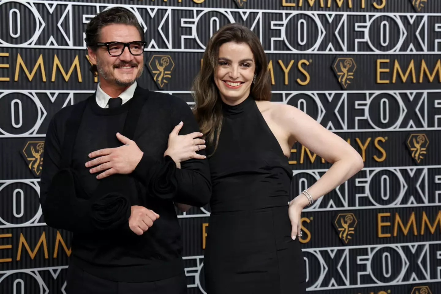 Pedro and Lux walked the red carpet together at the Emmys.