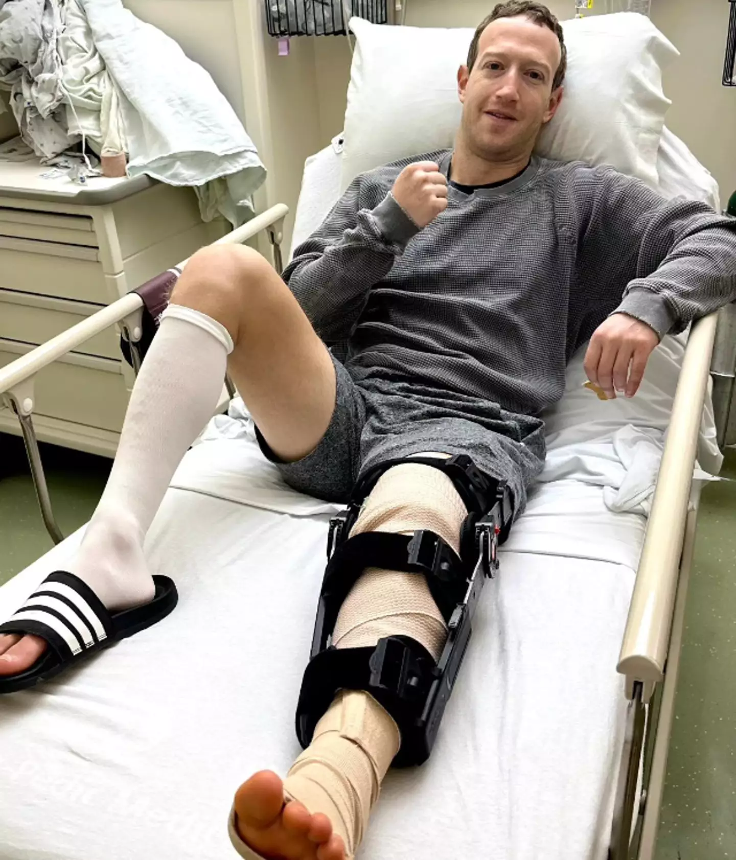 Zuckerberg clearly still has fighting spirit.