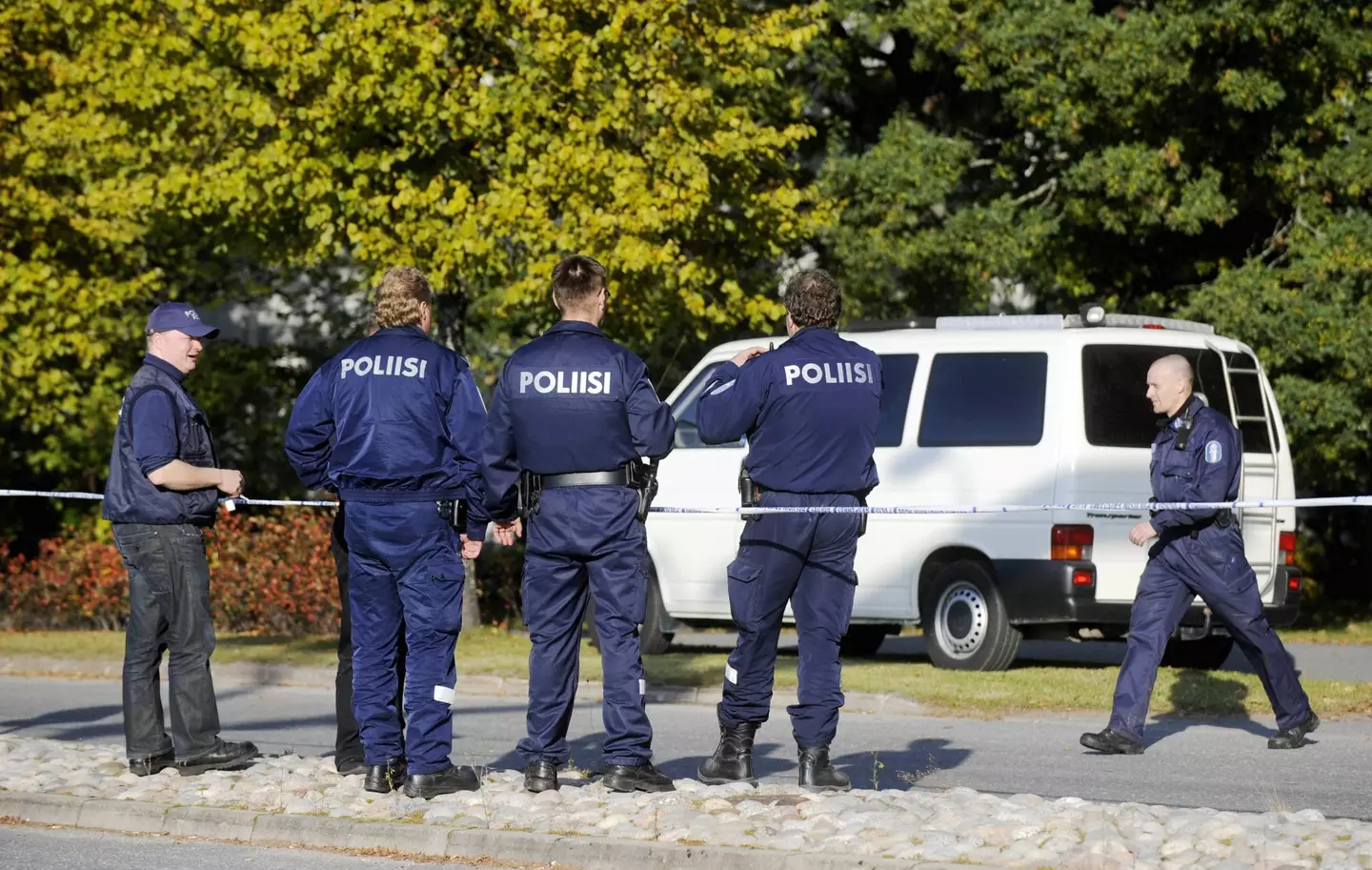 Finnish police were investigating a car theft.