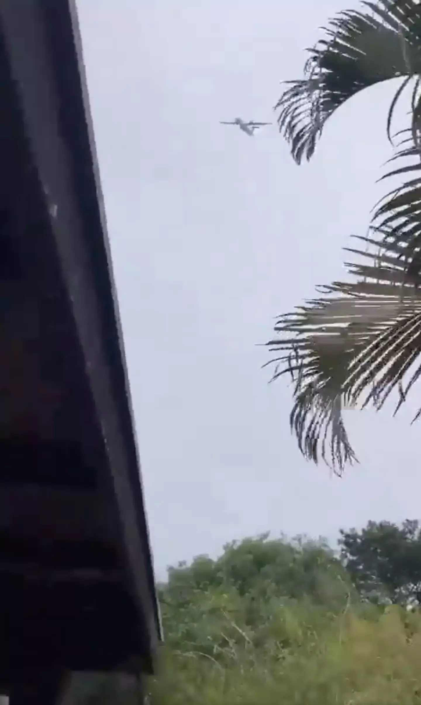 The flight tragically plummeted on Friday. (Twitter/GloboNews)