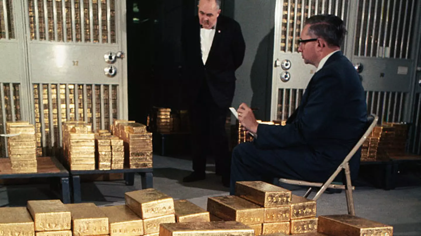 What could happen to $96,000,000,000 of gold sitting in a New York vault as Trump tariffs threaten relationship with its owner