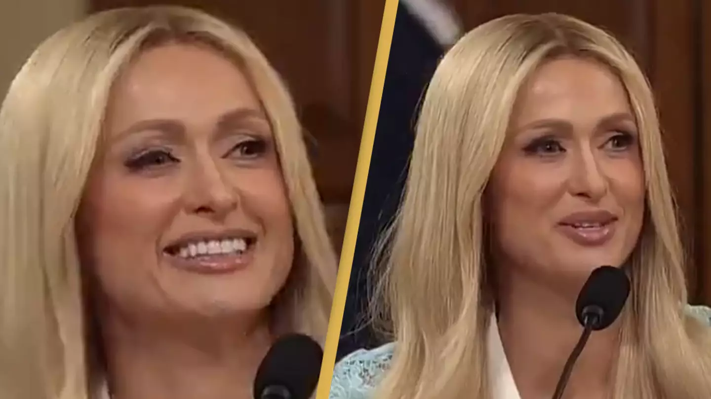 Paris Hilton leaves people baffled as she switches to 'real voice' mid-sentence