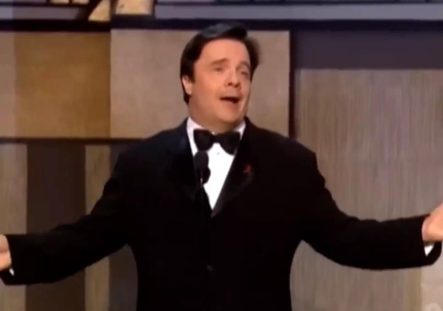 Nathan Lane joked that the disgraced film mogul was a 'monster'.