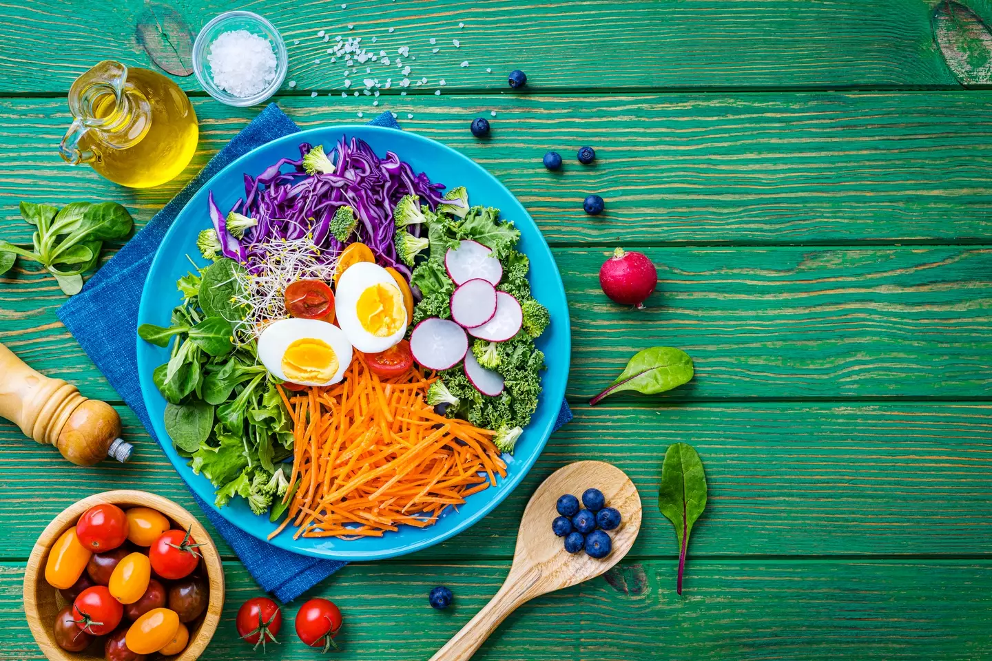 Dr Permal Deo has urged readers to incorporate colorful fruits and veg into their diets (Getty stock)