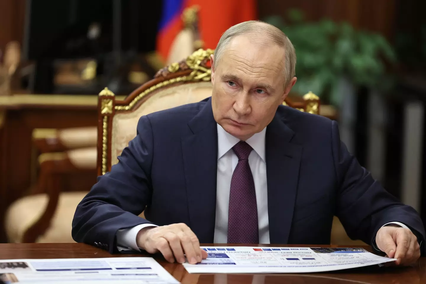 Vladimir Putin has rejected a potential ceasefire so far (GAVRIIL GRIGOROV/POOL/AFP via Getty Images)