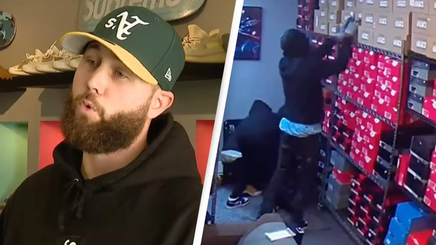 Shoe store owner stops burglars with incredibly simple tactic