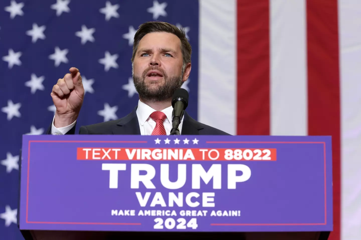 Vance has also spoken out against abortion. ( Alex Wong/Getty Images)