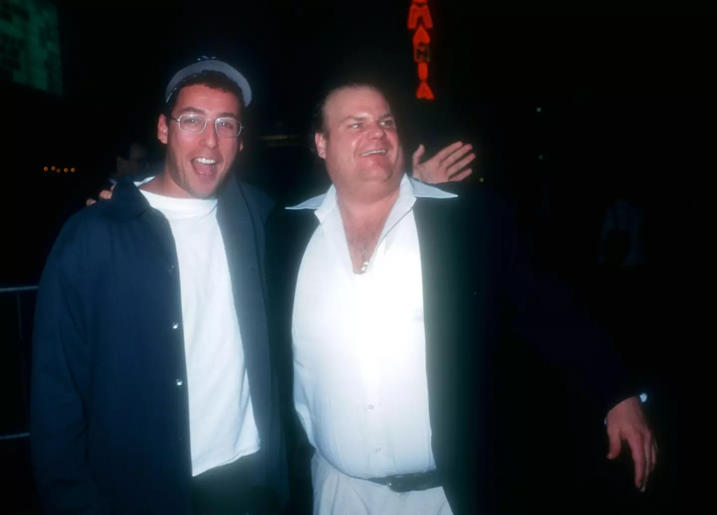 Adam Sandler also paid tribute to his fellow co-star.