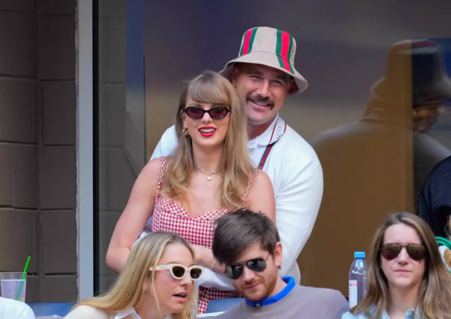 Kelce and Swift appeared loved-up to the untrained eye (Gotham/GC Images)