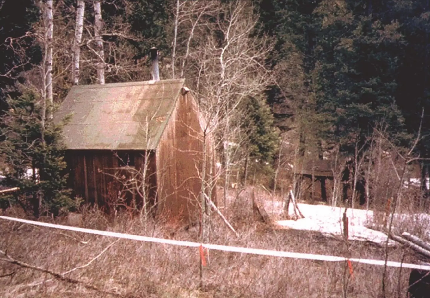 Ted Kaczynski's Montana cabin.