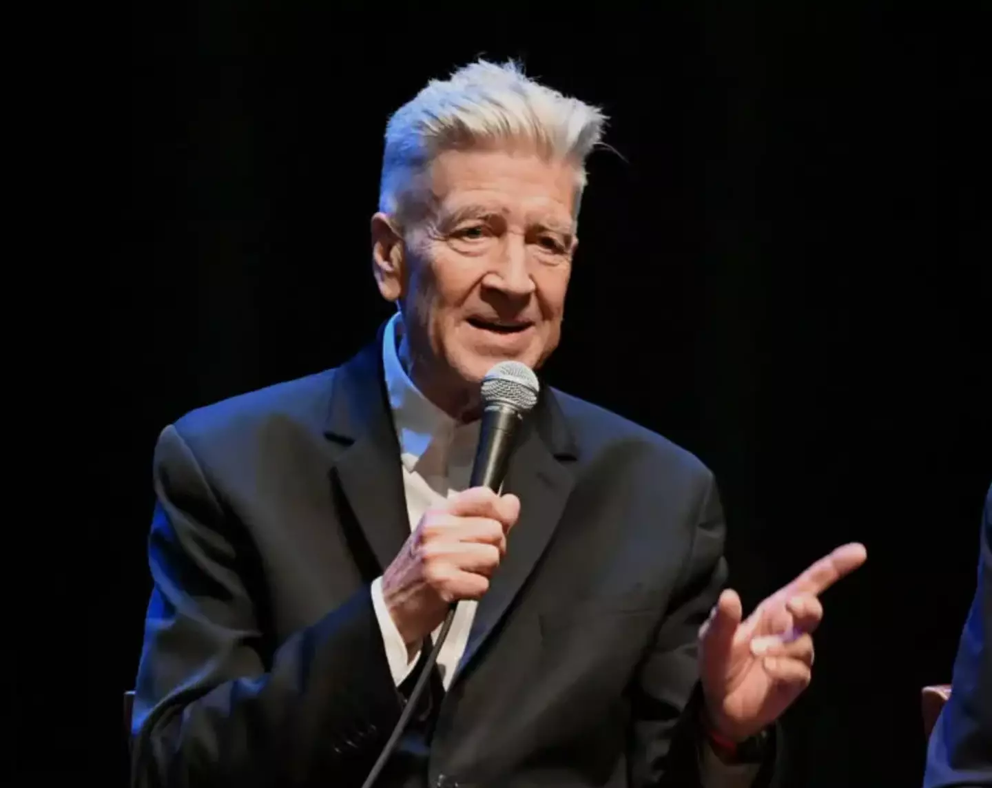 David Lynch suffers from emphysema, which he was diagnosed with in 2020. (Kevin Winter/Getty Images for ABA)