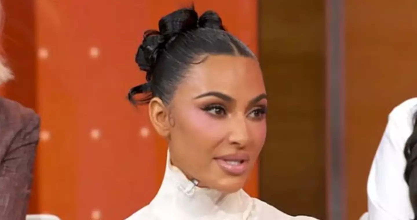 Kim Kardashian appeared on Good Morning America (ABC)