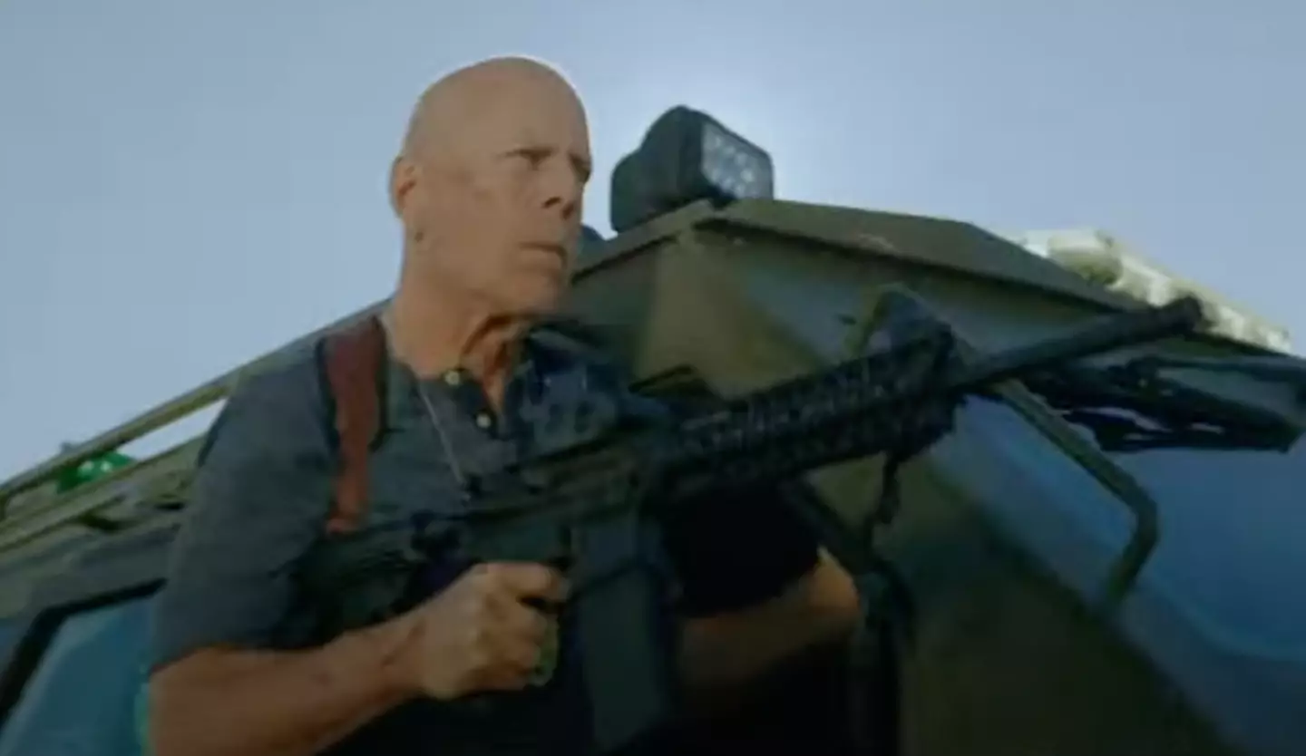 Willis returns to the role of Detective Knight for the action movie.