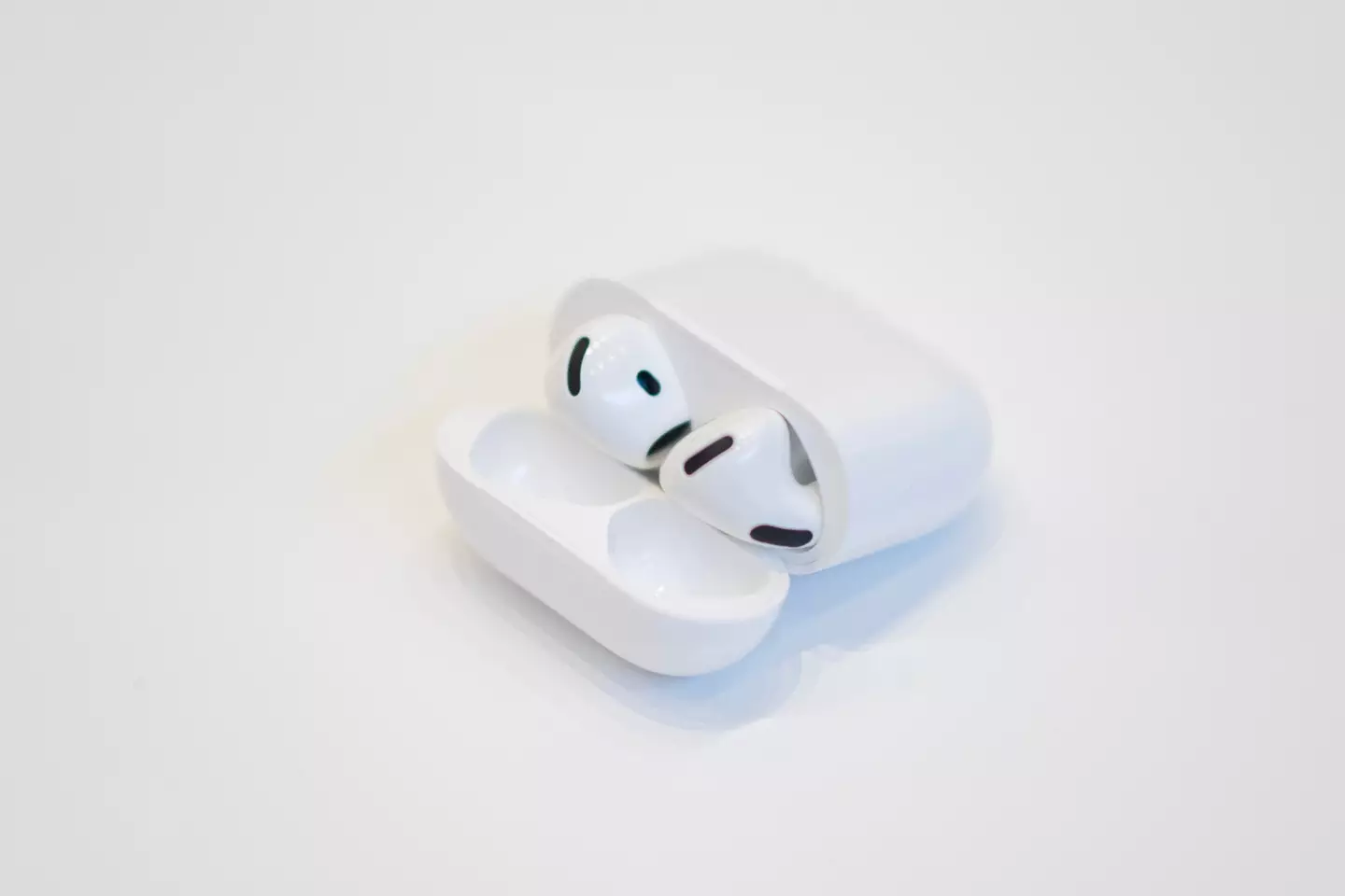 Apple's AirPods 4 may look the same as the rest but they come with some new features (NIC COURY/AFP via Getty Images)