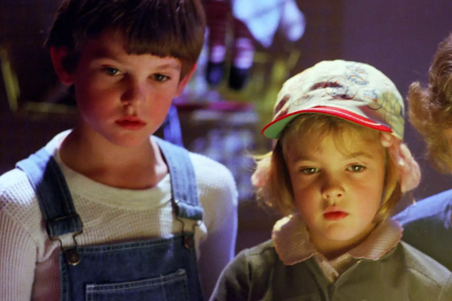 Barrymore had her breakout role in ET at just seven years old.