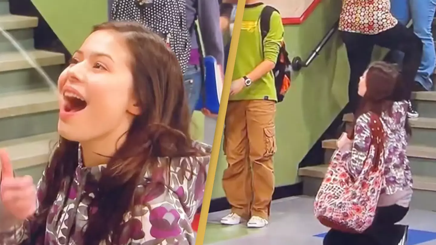 People are saying 'uncomfortable' iCarly clip should never have been filmed