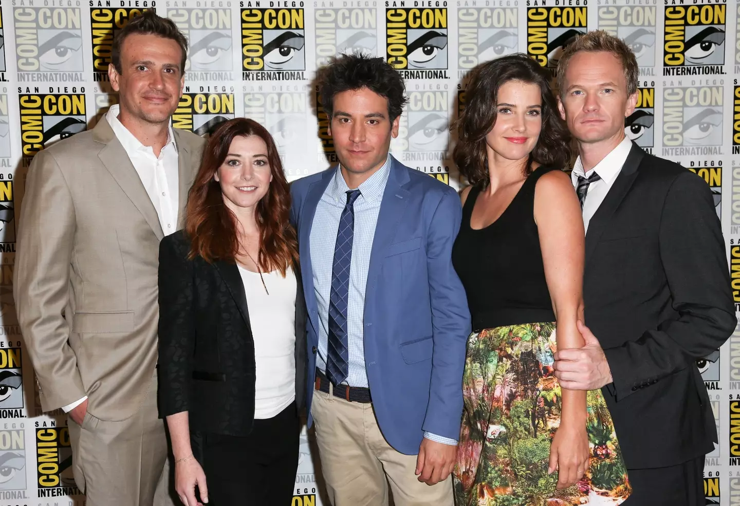 Jason Segel pictured with his How I Met Your Mother co-stars (Imeh Akpanudosen/Getty Images)