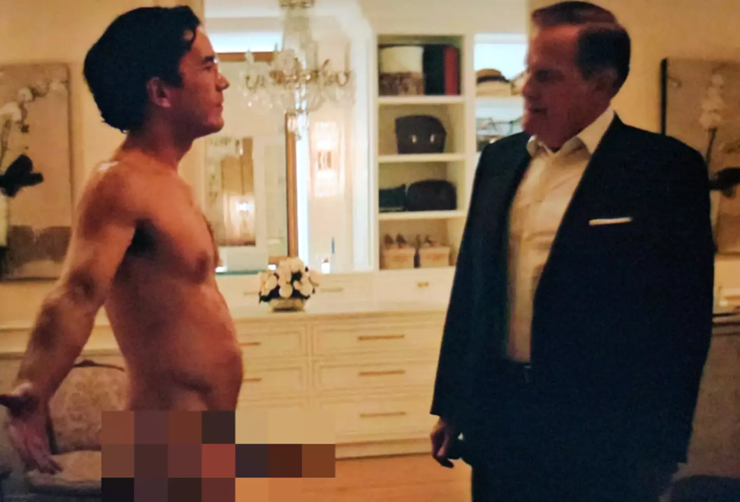 A Man in Full sixth episode nudity scene (Netflix)