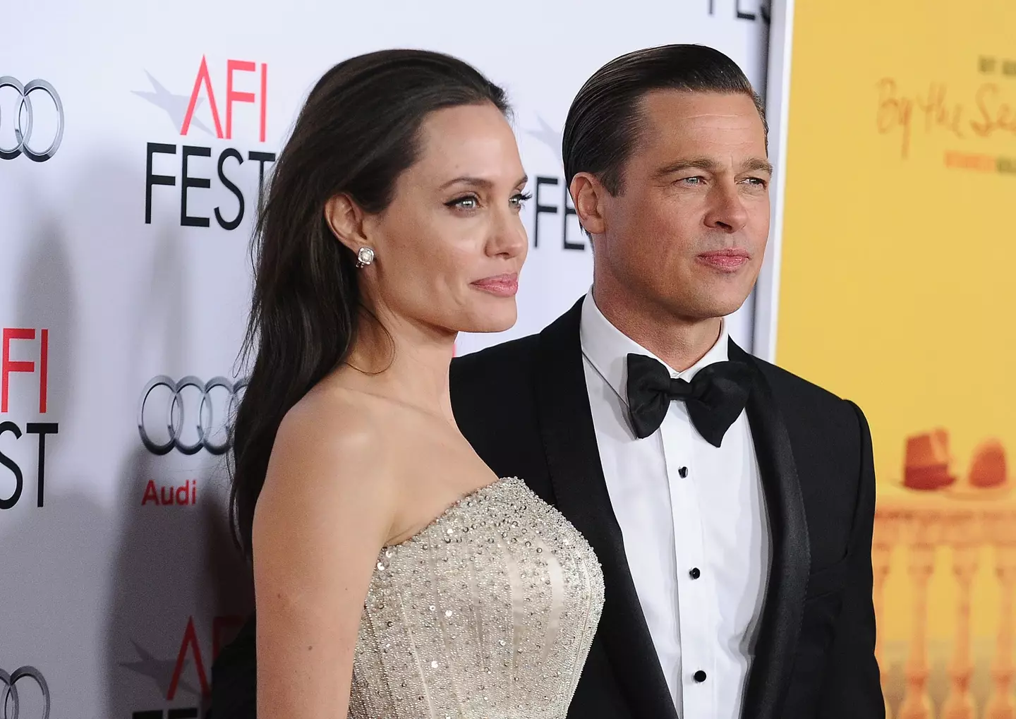 Angelina Jolie and Brad Pitt in 2015. (Jason LaVeris/FilmMagic)