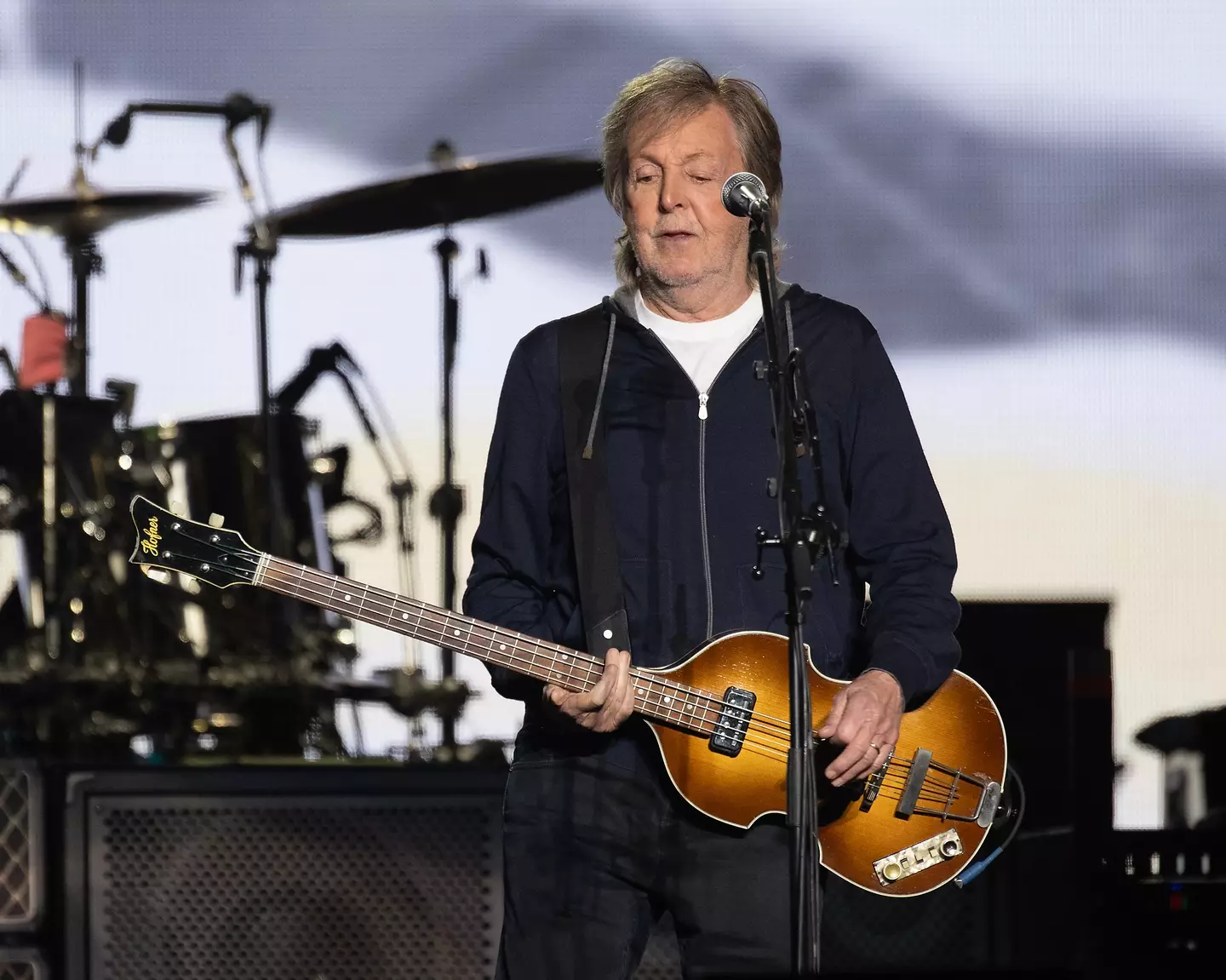 Donald has a rather famous grandfather, Sir Paul McCartney.