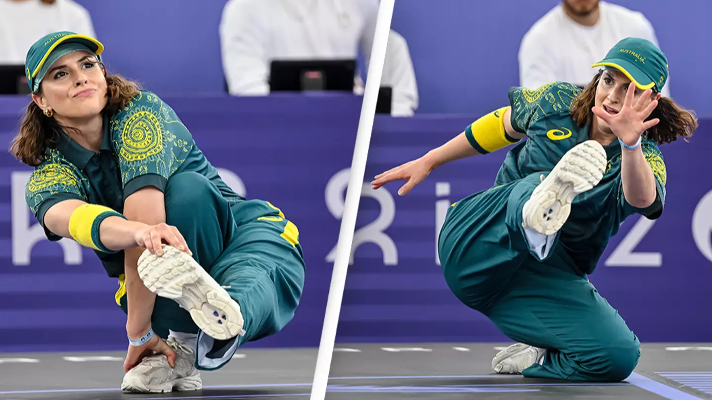Dancer goes viral for 'hilariously ridiculous' performance at Olympic breakdancing event