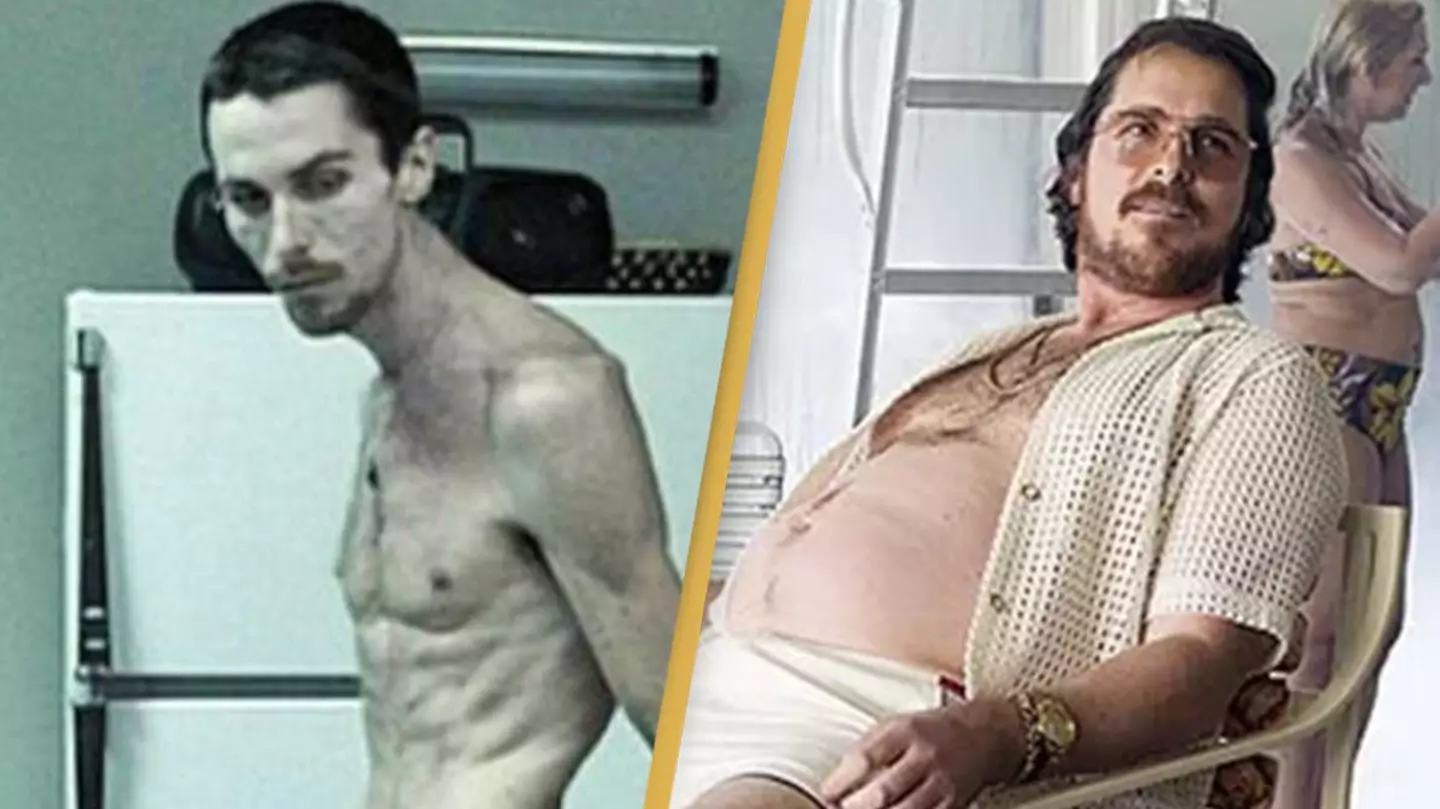 People shocked after seeing extreme weight transformation of Christian Bale in his career