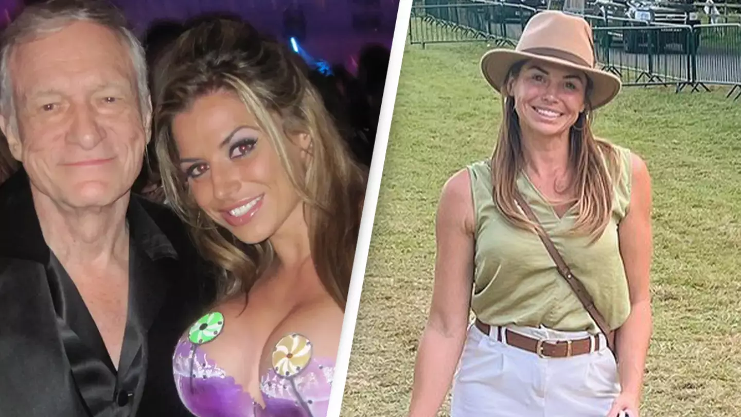 Ex-Playboy model who lived with Hugh Hefner reveals she's now homeless and living in a tent