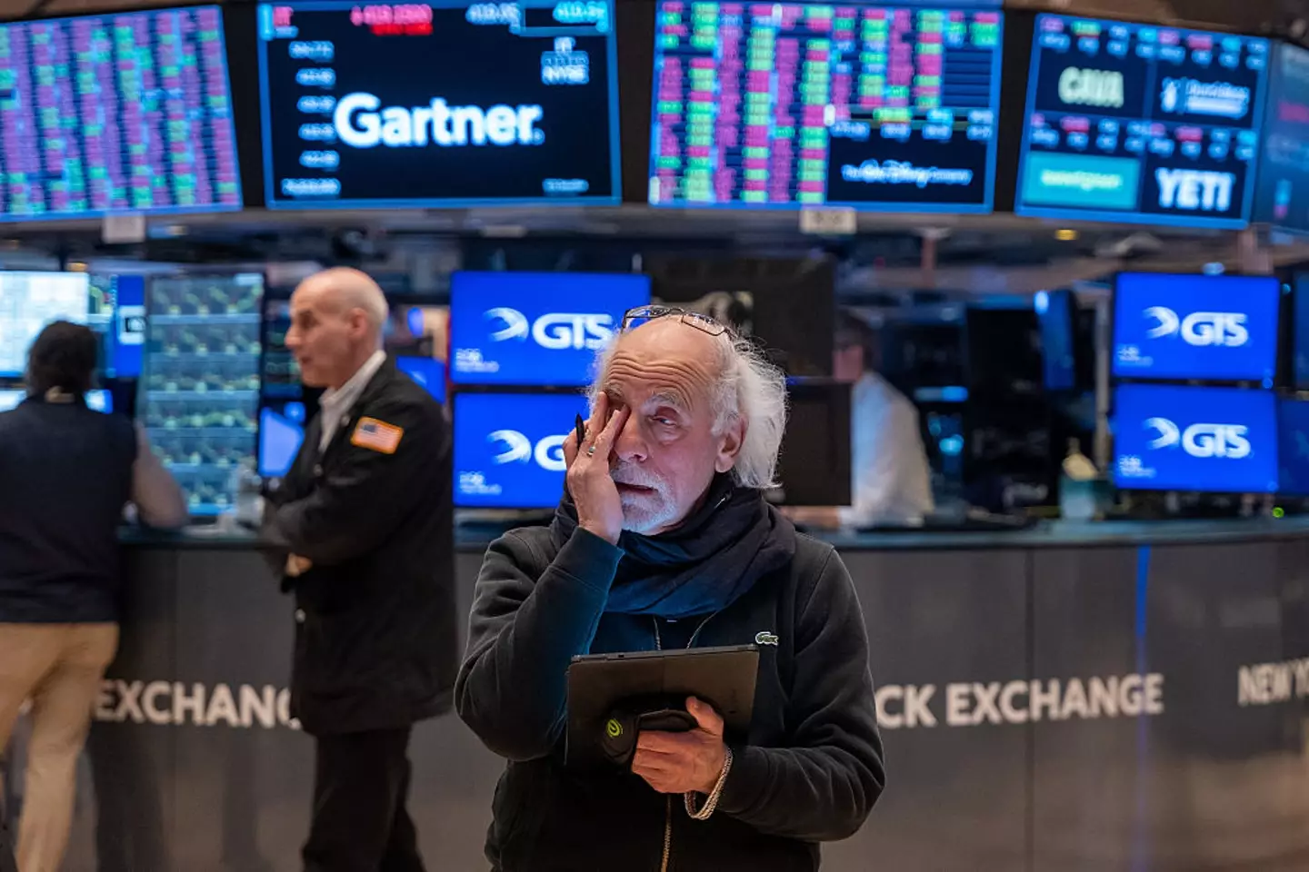 The US stock market is already being negatively impacted (Spencer Platt/Getty Images)