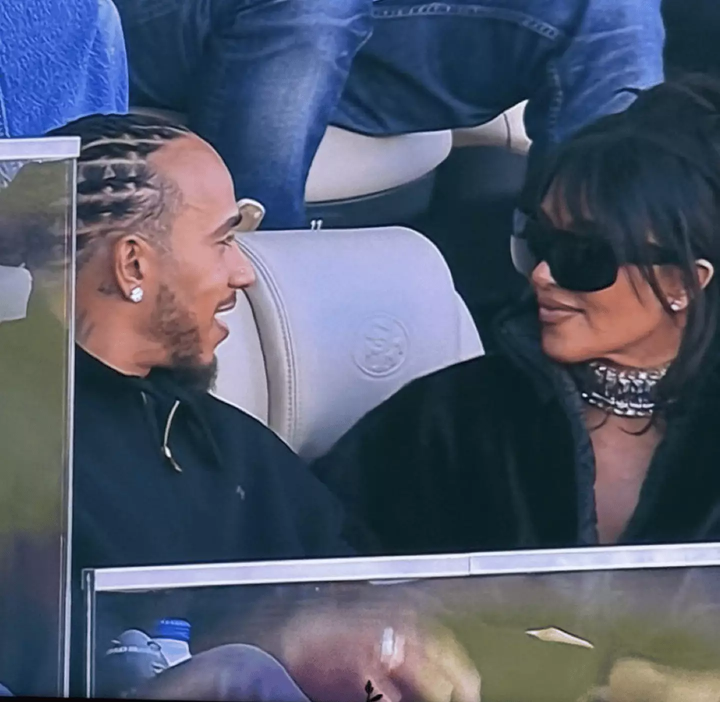 This marks the pair's first public outing together (NFL)