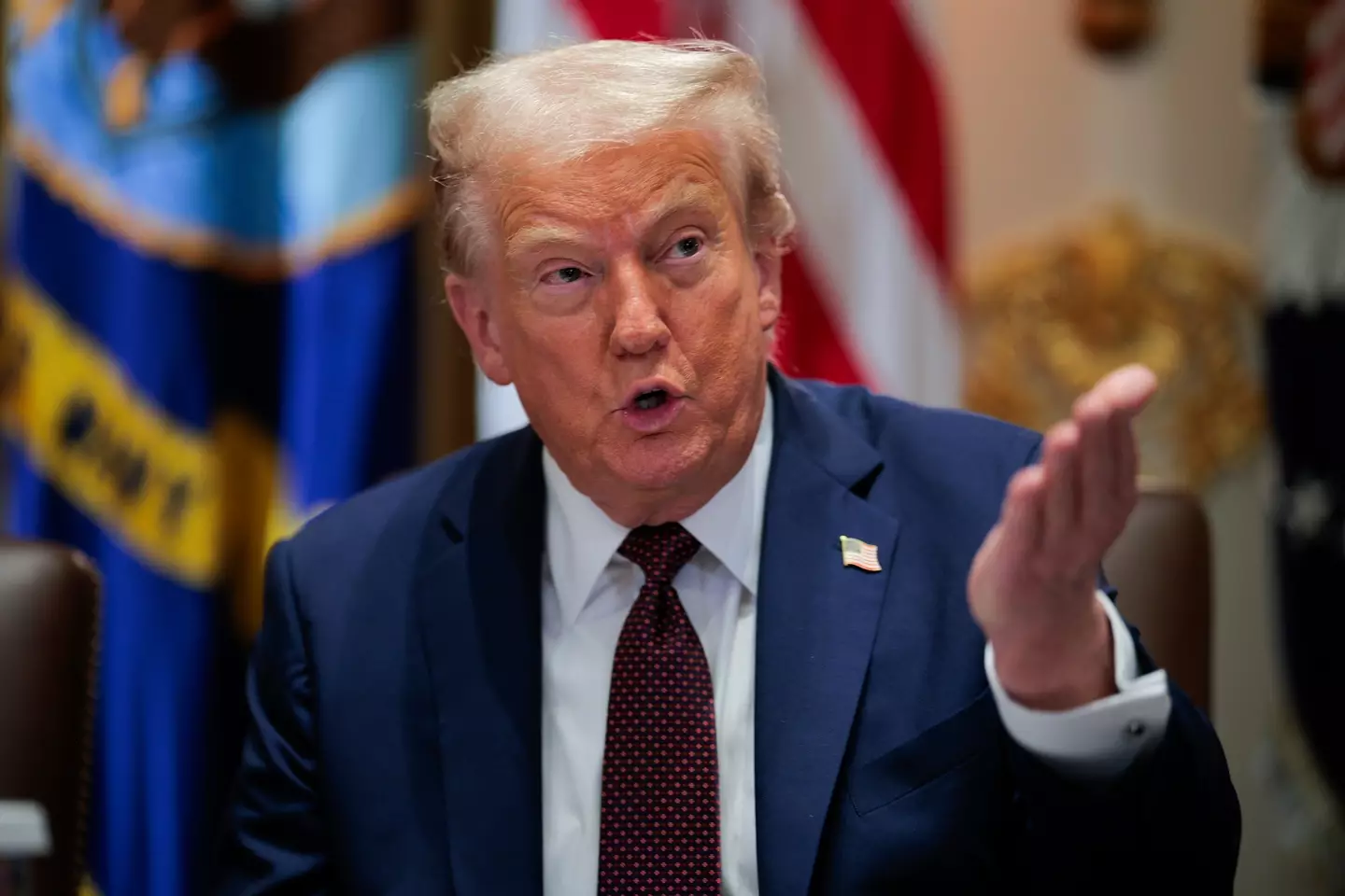 Trump has not been in the public eye as much (Chip Somodevilla/Getty Images)